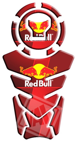 Protetor Tanque Bocal Fan Twister Titan Bros 160 Red Bull 4a