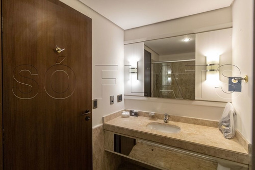 Imagem 12 de 15 de Radisson Alphaville, Flat No Pool Para Investimento - Sf32598