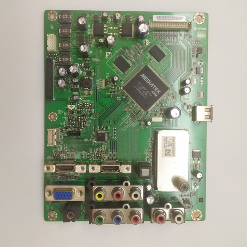 Imagen 4 de 8 de Main Board Led 32 Toshiba Modelo:32sl410u Tx-5531s35m02-146