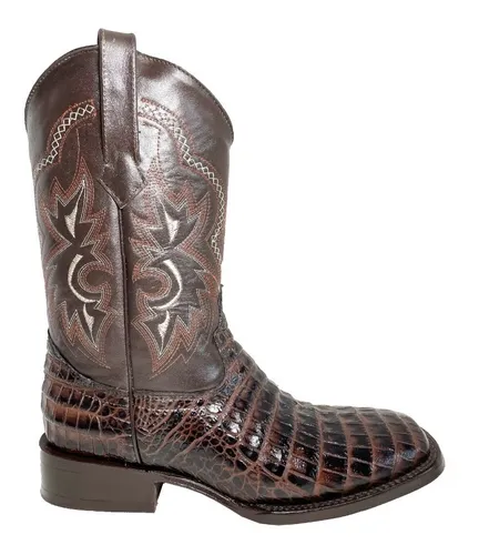 Botas de piel de cocodrilo precio new arrivals