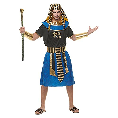 Disfraz Egipcio Hombres, Faraón, Túnica Antigua De Eg...