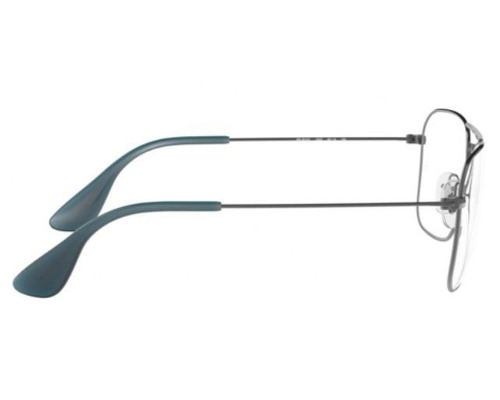 Montura de anteojos Ray Ban RB3610v 2502 58, color azul plateado