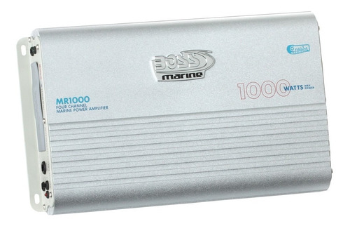 Imagem 1 de 6 de Módulo Marinizado Boss Marine Mr1000w 4 Canais Pesca Lancha