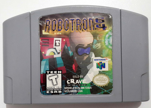 Jogo Robotron Nintendo 64.