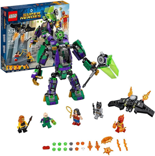 Lego Juego De Construcción Dc Comics Super Heroes Lex Luthor 