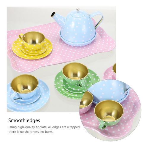 1 Juego De 15 Miniutensilios De Té, Divertido Kit De Cocina