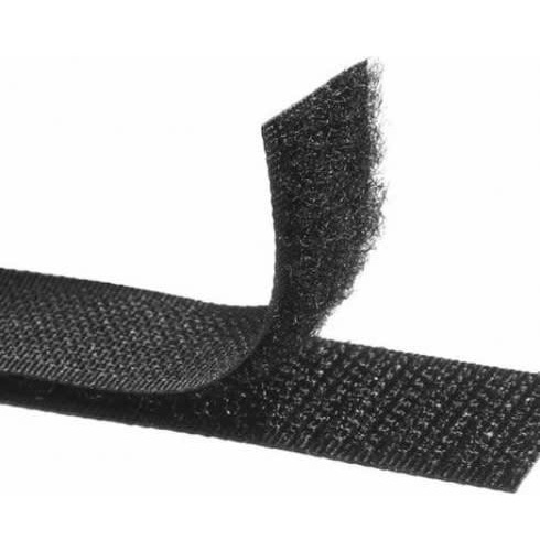 Velcro Cinta Adhesivo Negro 2 Cm X 50 Cm