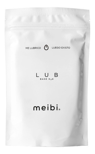 Lubricante Individual 12 Pack Sachettes Meibi Base Agua Sabor Sin sabor