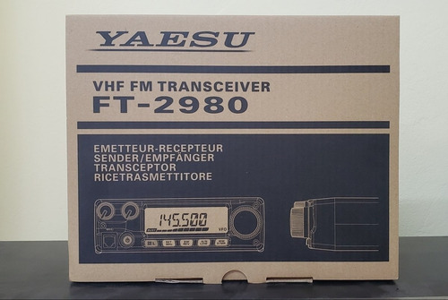 Equipo Base Yaesu Ft-2980 Vhf Potencia 80 Watts Japon