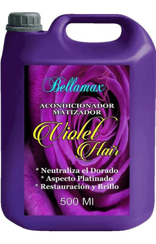 Bidón Acondicionador Matizador Violet Hair 5 Litros