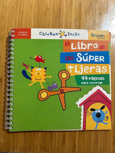  El Libro De Las Super Tijeras  Libro Infantil Para Recortar