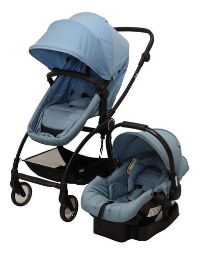 Carriola Prinsel Loop Bambineto Reclinable Ligera Base Carro Color Azul