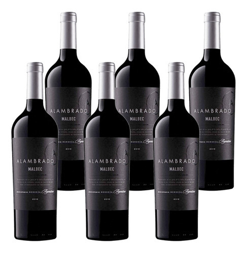 Vino Alambrado Malbec Caja X 6 Un - Bodega Santa Julia