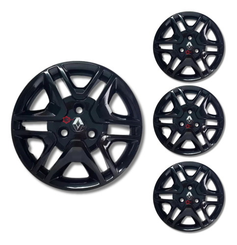 Tapones De Rin Renault Kwid Originales De 14  (4pzs)