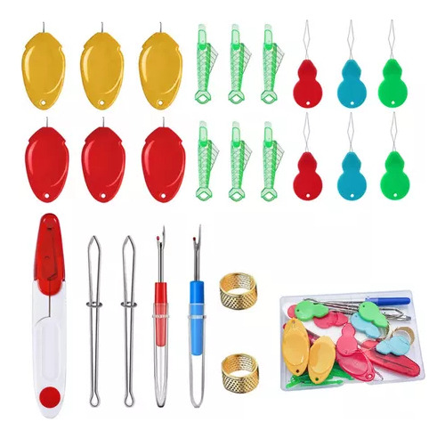 Kit Threaders Plus Dedales Para Coser Y Bordar