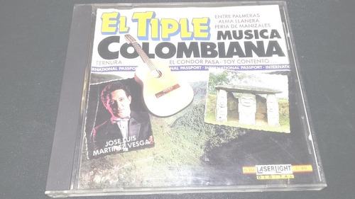 El Tiple Musica Colombiana Jose Luis Martinez Vesga Cd 