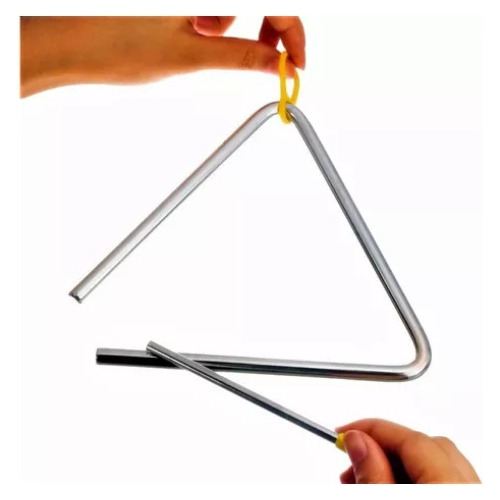 Triangulo Percusion Metalico 17cm Iniciacion Niños Dadi Ta07