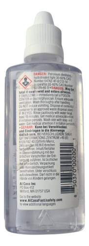 Aceite All Cass Fast Para Émbolos Válvulas Trompeta 2 Oz