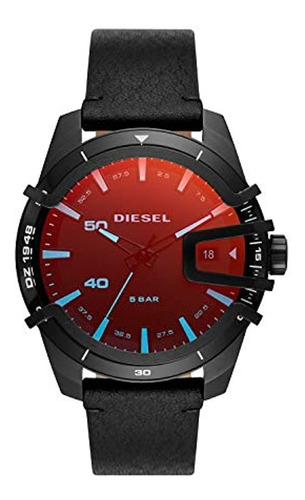 Reloj Diesel Para Hombre De 46 Mm Con Cuarzo Enjaulado, Acer