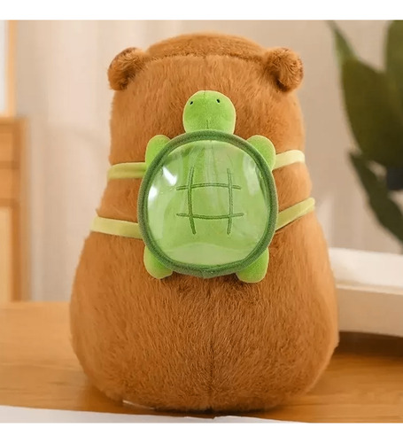 Juguetes De Peluche Capibara Y Mochilas Pequeñas Con Forma D