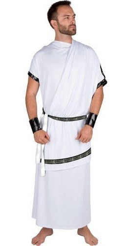 Disfraz Toga Griega Para Hombre Talla Xl Halloween