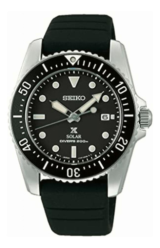 Reloj Seiko Prospex Diver's Solar Sne573p1 Negro