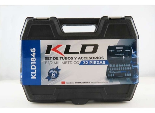 Imagen 2 de 7 de Juego De Tubos Y Accesorios Encastre 1/2 Mm Kld Set 32 Pzs