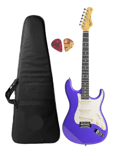 Guitarra Tagima Tg-500 Mpp Roxo Metálica + Capa Almofadada