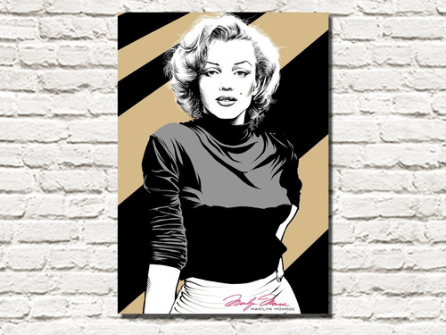 Cuadro Decorativo Canvas Marilyn Monroe Laliz