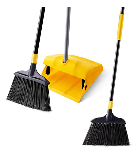 Yocada Heavy Duty Broom And Recoger Set Commercial Outdoor I