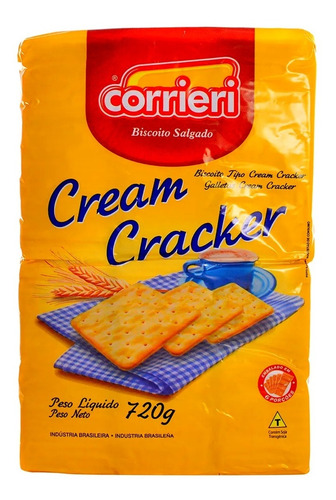 Galletas Cream Cracker Corrieri 720g