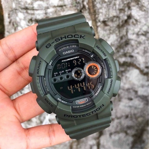 Reloj Casio G-shock Gd-100ms-3cr Nuevo - 100% Original