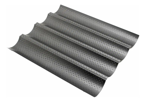 Molde Para 4 Baguette Antiadherente Tres Moldes