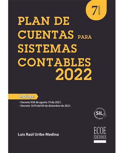 Plan De Cuentas Para Sistemas Contables 2022.luis Raúl Uribe