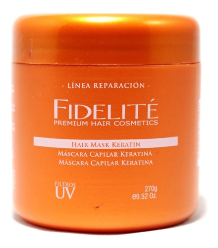 Máscara Capilar Fidelite Keratin Reparación Pelo 270g