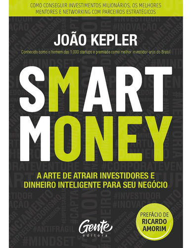 Livro Smart Money - João Kepler - Novo Lacrado
