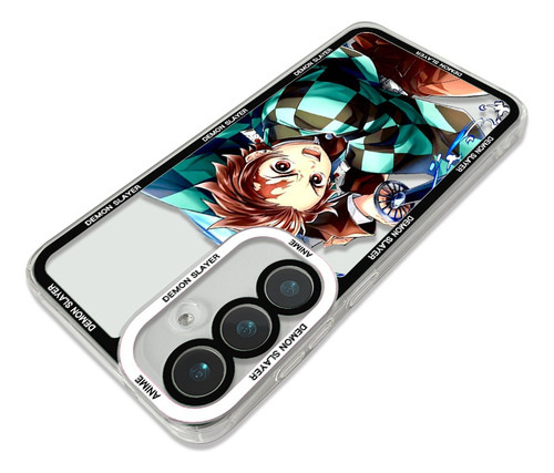 Funda De Teléfono Anime Demon Slayer Para Samsung Galaxy S25 Ultra S24 Plus S22 S23 Fe S21 A55 A54 5g A15