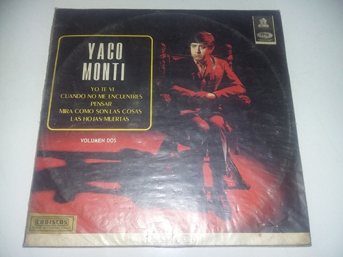 Lp Vinilo Disco Acetato Vinyl Yaco Monti Volumen 2