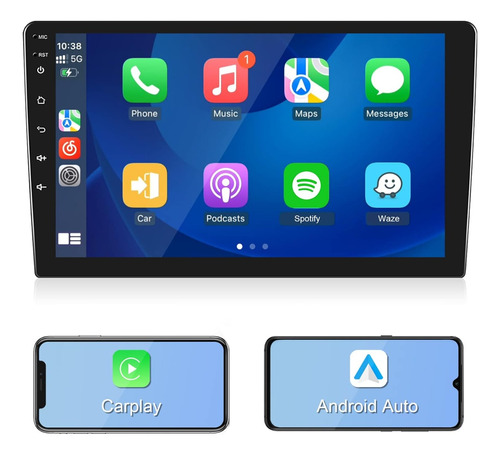 Radio Android 4 Ram Carplay Android Auto 9 Pulgadas Pantalla