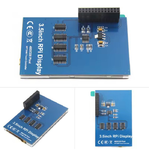 Tela Touch Lcd Display 3.5 Raspberry Pi 4 Pi 5 Pi5 8gb 16gb