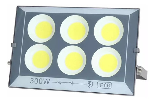 Reflector Eléctrico Led Plano Multiled 300w Exterior 6500k