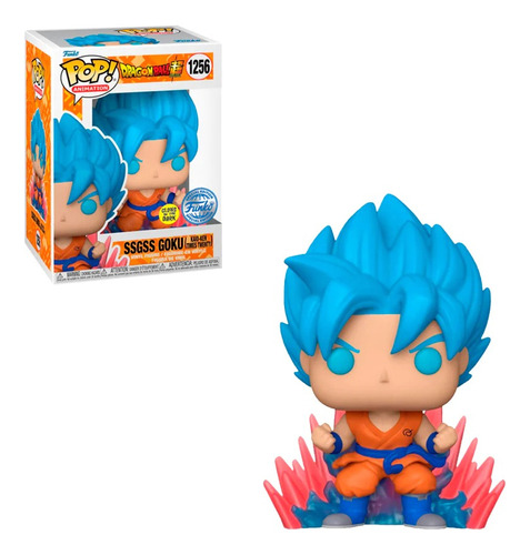 Funko Pop Ssgss Goku Glow 1256 Special Edition Dragon Ball