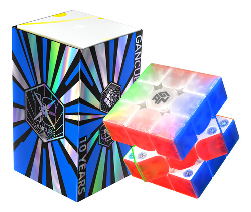 Gan Icarry2 Uv, Cubo Rubik 3x3 Smart Cube 10th Specialized