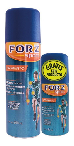 Oferta Linimento Forz Spray X 12% X 200ml + 80ml