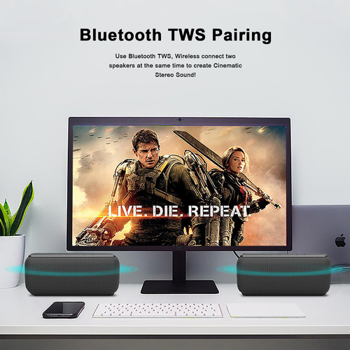Imagen 5 de 11 de Parlante Portatil Bluetooth 5.0 Wesdar K209 30w Waterproof