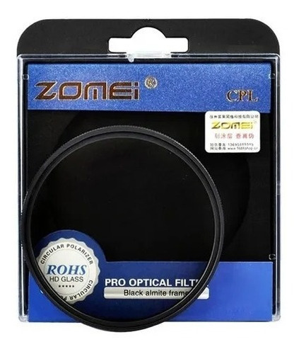 Filtro Polarizador Circular 52mm Zomei Sinoteca Recoleta