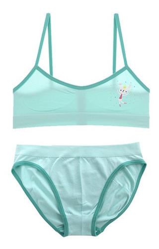 Conjunto Top Y Calzón Bikini Niñas Cn22676-72676