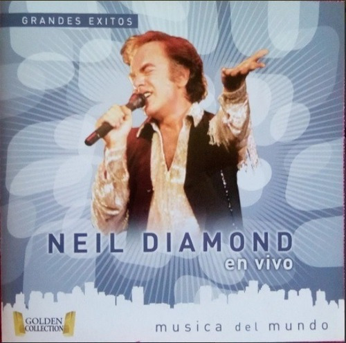 Neil Diamond Cd Nuevo En Vivo Golden Collection 13 Temas