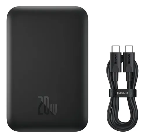 Carregador Portátil 6000mAh Indução Magsafe 20w Turbo