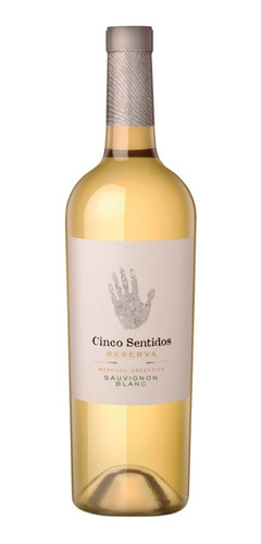 Vino Cinco Sentidos Reserva Sauvignon Blanc 750ml.